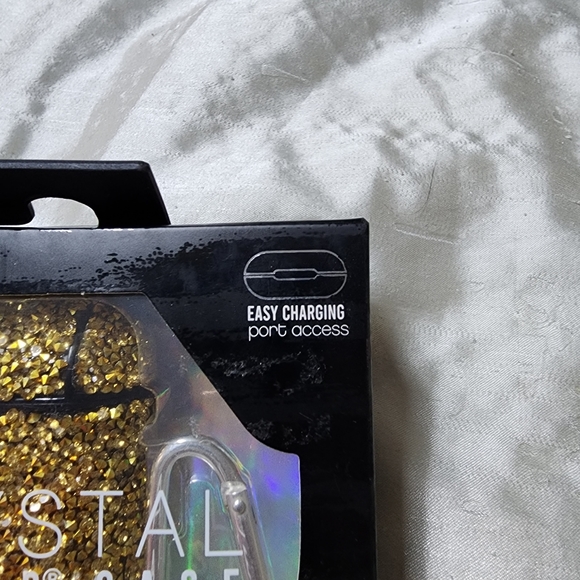 NWT Up-Tech Gold Hard Crystal AirPod Case Airpods Gen 1 & 2 - Picture 4 of 6